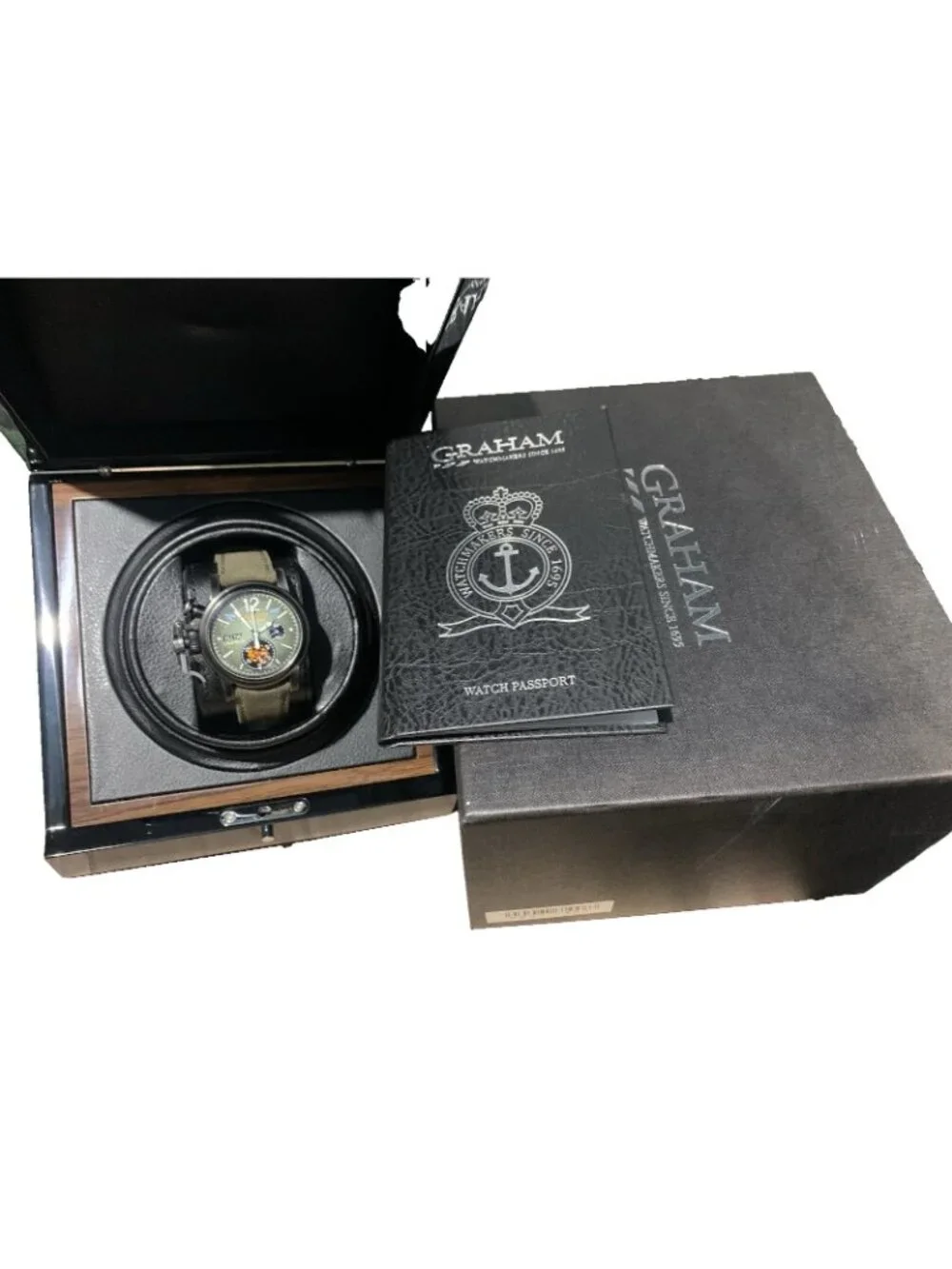 Graham Chronofighter Flying Tiger Men's Watch Swiss Automatic Limited Edition